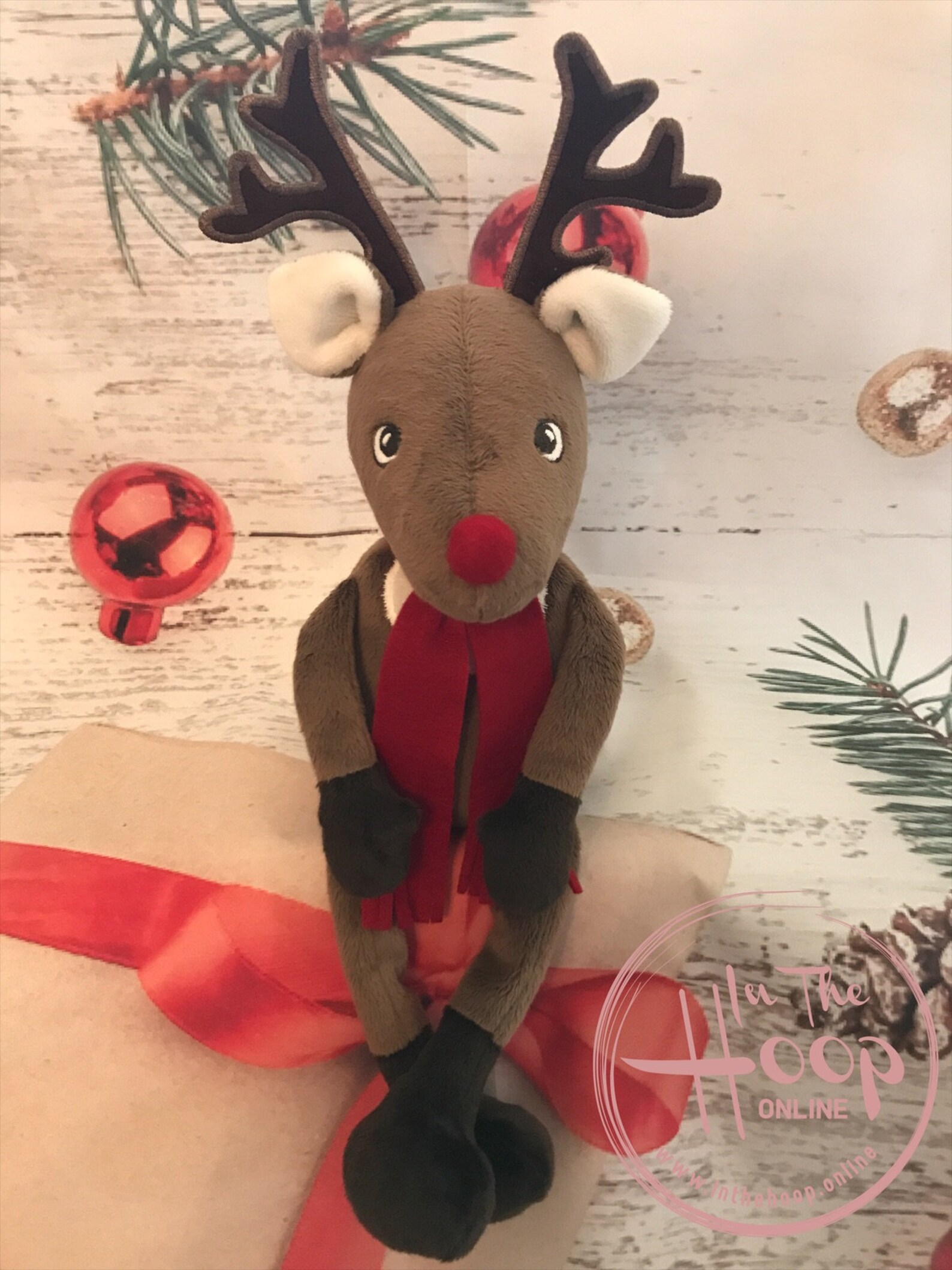 Christmas Shelf Sitters FULL SET 7x5 ITH in the Hoop Etsy