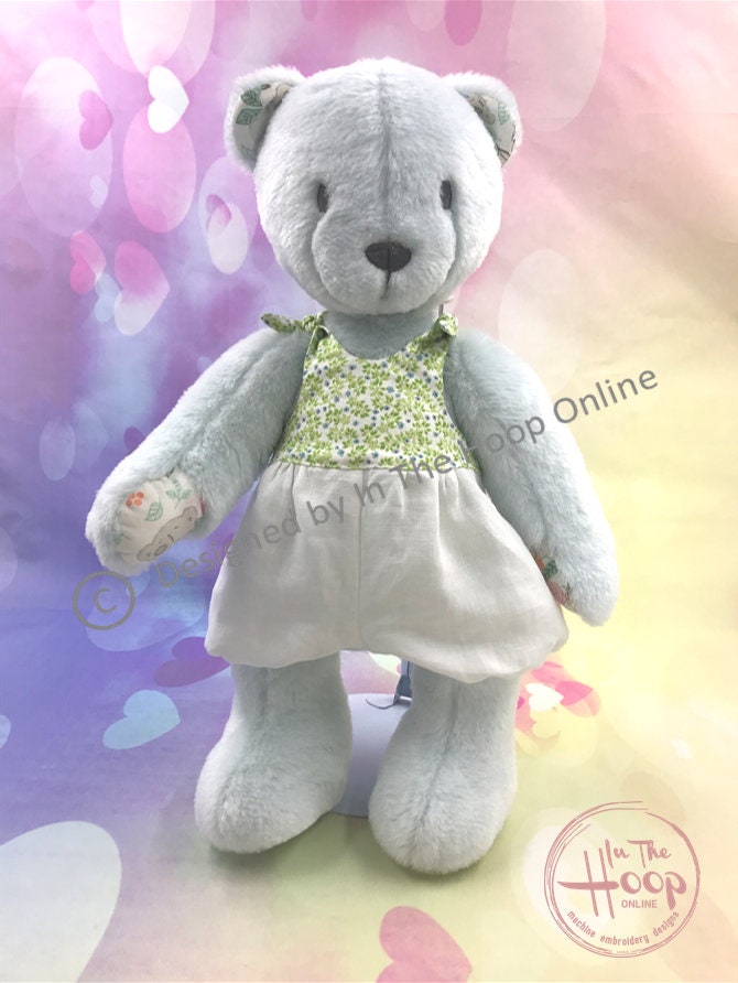 Teddy Bear Romper Suit and Knickers SEWING PATTERN for in the Etsy