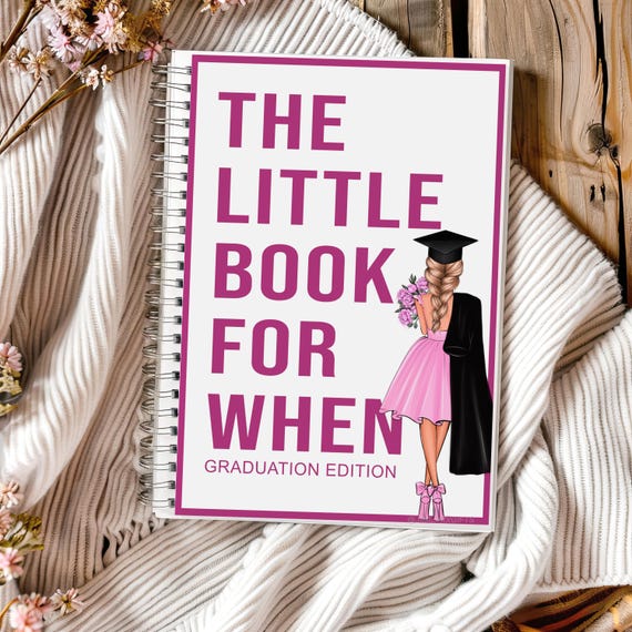 High School Senior Gift Card Book For Her, Class of 2026 For When Cards, DIY College Survival Kit, Creative Grad Gift Under 20, Editable
