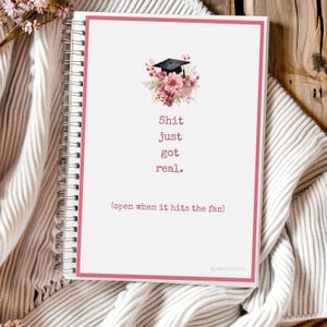 Funny Graduation Gift Card Book For Her, Printable DIY For When Cards, College Survival Kit, Grad Gift Under 20, Grad Money Card, Editable