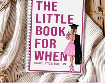 DIY High School Graduate Gift Card Book For Her, College Survival Kit, Printable Grad Gift, Instant Download, Editable In Canva, Size 5x7
