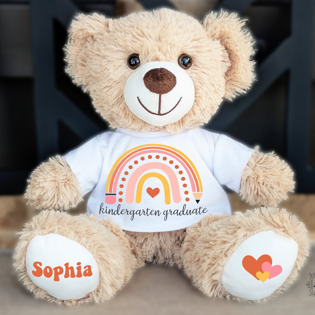 Kindergarten Graduation Gift Bear for Her, Keepsake Grad Gift ...