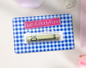 Self Care Gift for Her, Mother's Day Care Package, Bath & Body Gift Card, Spa Day Teacher Gift Basket, Teen Girl Birthday Beauty Money, 5x3