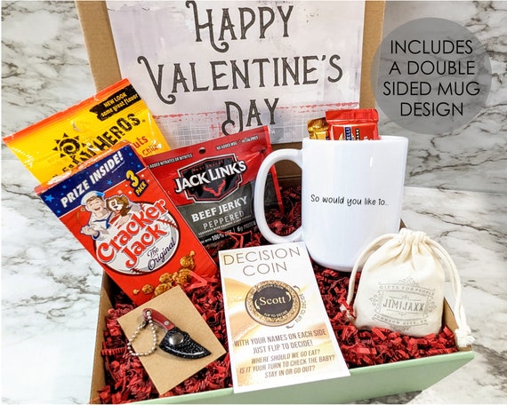 Valentine's Day Gift for Him, Anniversary Gift Box for Husband