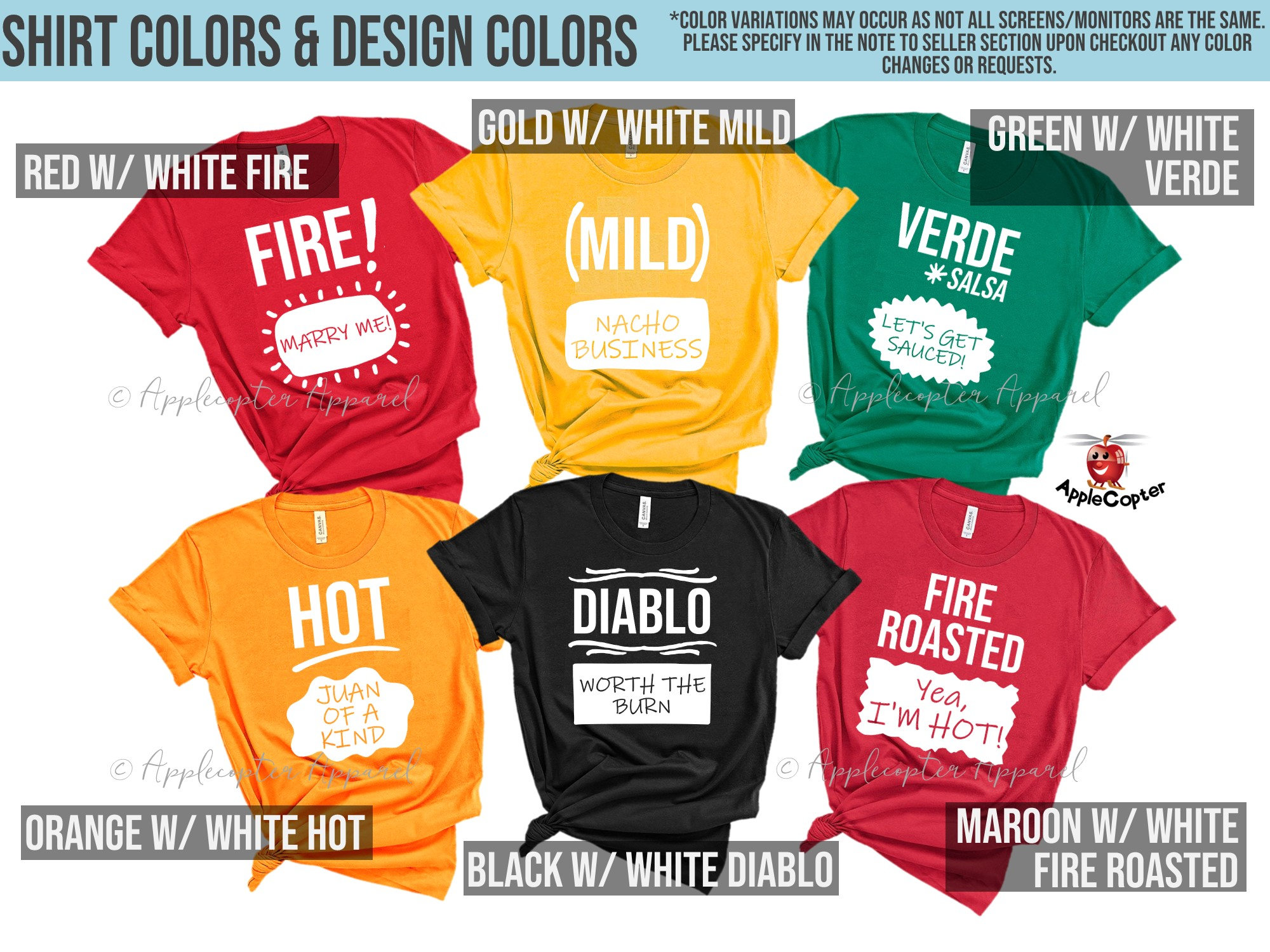 Hot Sauce Shirt Group Halloween Costume Matching Family Etsy