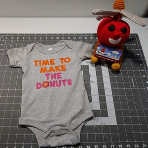 Time To Make The Donuts Party Shirt, Vintage Dunkin Donuts T-Shirt, Kids Donut Birthday Party Outfit, 80s Slogans Shirt, Donut Mom, Unisex, donut party shirt, Donut Themed Party, birthday shirt for her, dunkin donuts shirt, coffee and donuts shirts