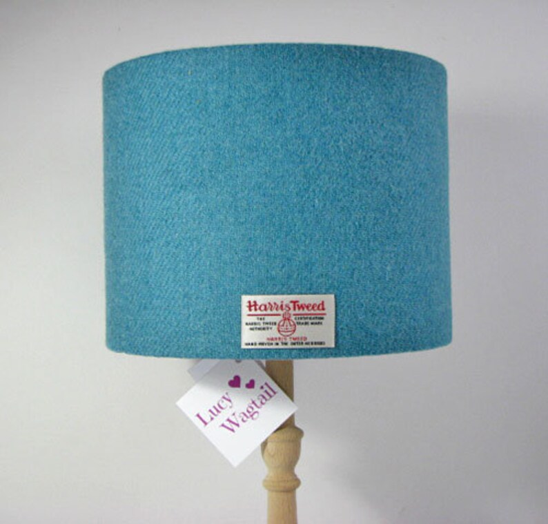 Gin Bottle Lamp Kit 20cm or 25cm diameter Harris Tweed Etsy