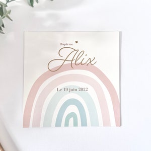 Faire-part baptême - Alix