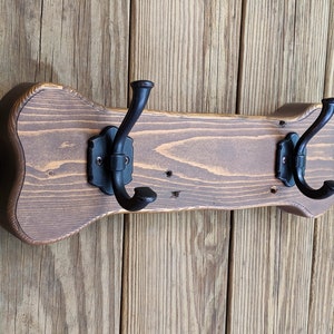 Dog Leash Hook - Dog Bone Made With Reclaimed Wood