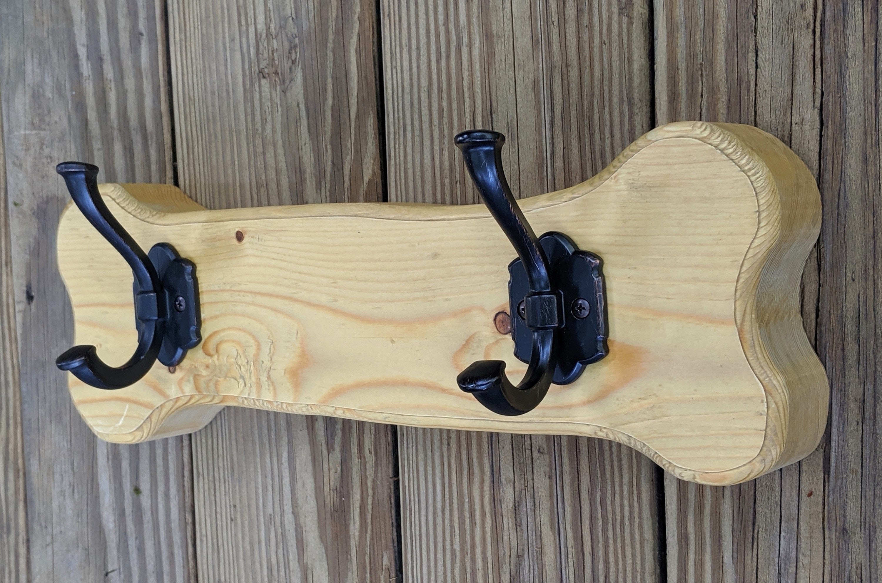 Personalized Dog Leash Hook Made with Reclaimed Wood & Large Etsy