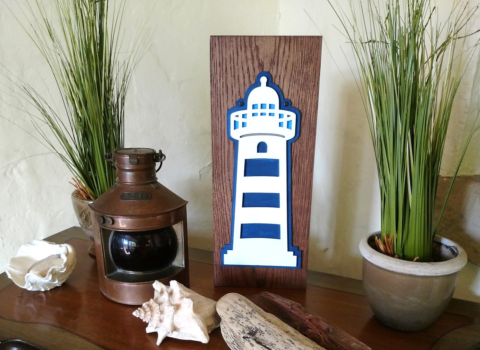 Decorative Nautical Light House Sign - Etsy