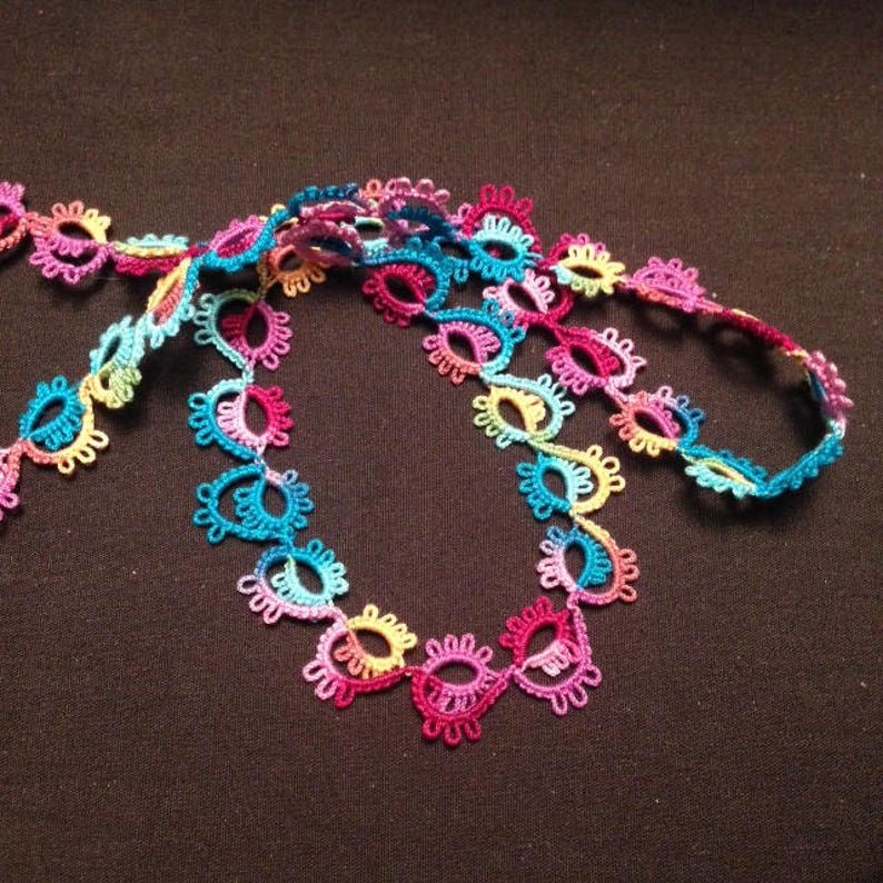 Tatted Lace Lace by the Yard Lace Edging Lace Trim Eyelet Etsy
