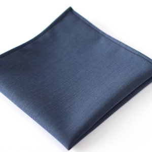 Plain Handkerchief for Men, Wedding Pocket Square Handkerchief for Groom Groomsmen