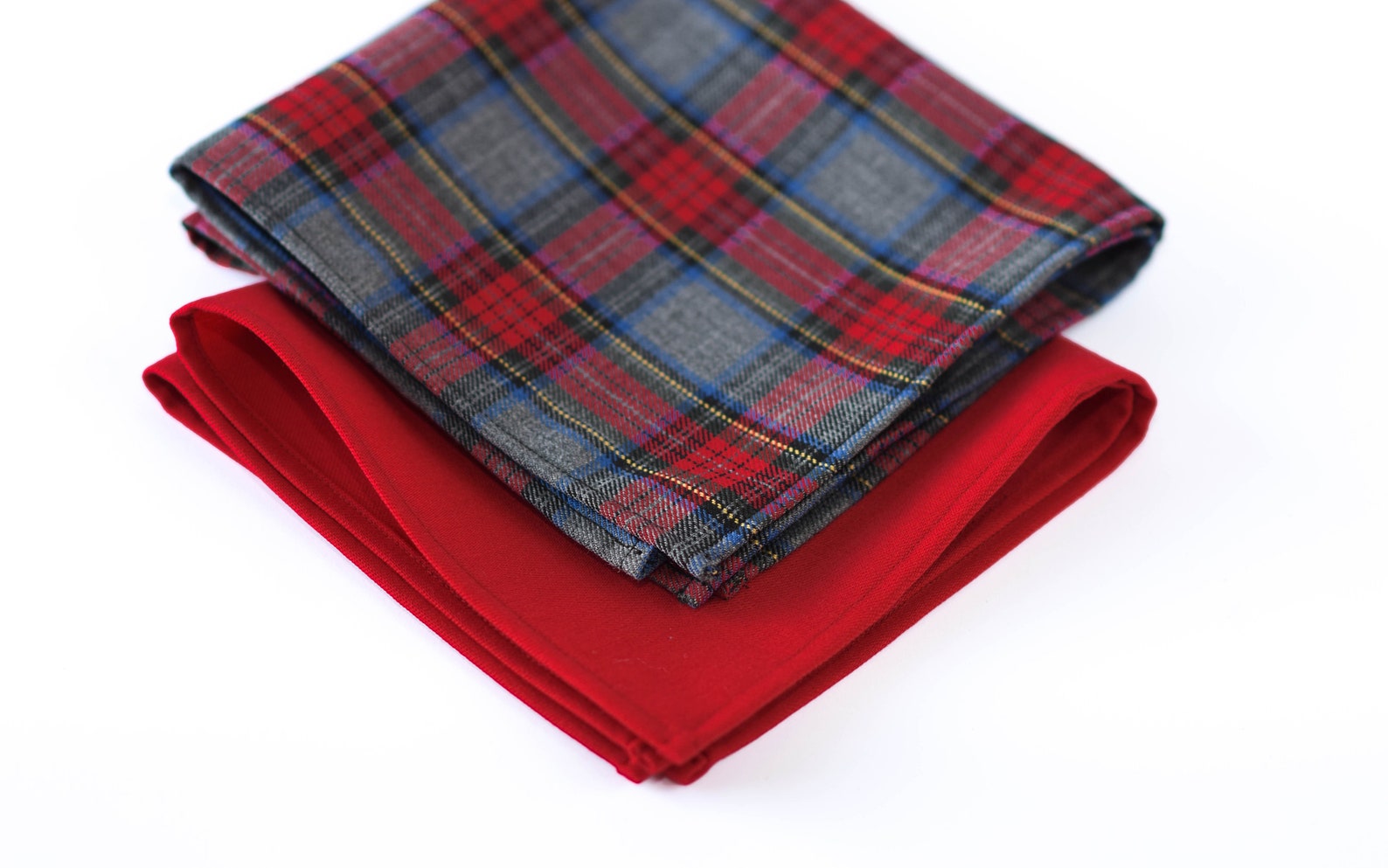 Blackstock Red Dress Tartan Bow Tie main image 1