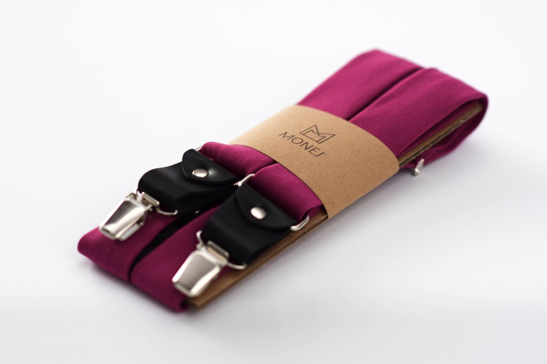 Bretelles Vintage En Similicuir PU Large Pour Hommes - Style Rustique Brun Foncé, Bretelles Ajustables Élégantes