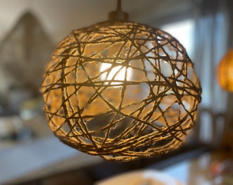 Boho style lampshade