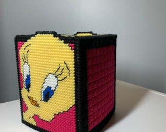 Boîte artisanale en résine Looney Tunes Charms Shaker Oiseau Titi à