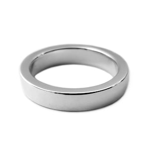 Sterling Silver Band - Sterling Silver Wedding Band, Sterling Silver Wedding Ring, Plain Sterling Band, Plain Silver Band, Sterling Band