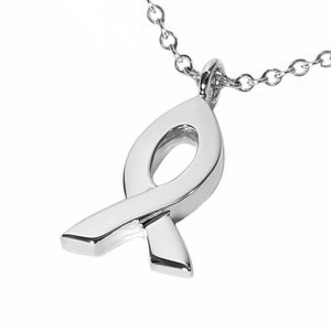 Christian Fish Necklace Pendant In Sterling Silver - Jesus Fish Necklace, Sterling Silver Christian Fish Necklace, Ichthus Pendant, Ichthys