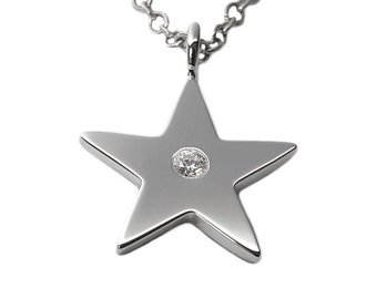 ★ENGBROX★ silver925 starlight cubic necklace EBNL24015SV Amazon.com: Rnivida 925 Sterling Silver Opal North Star