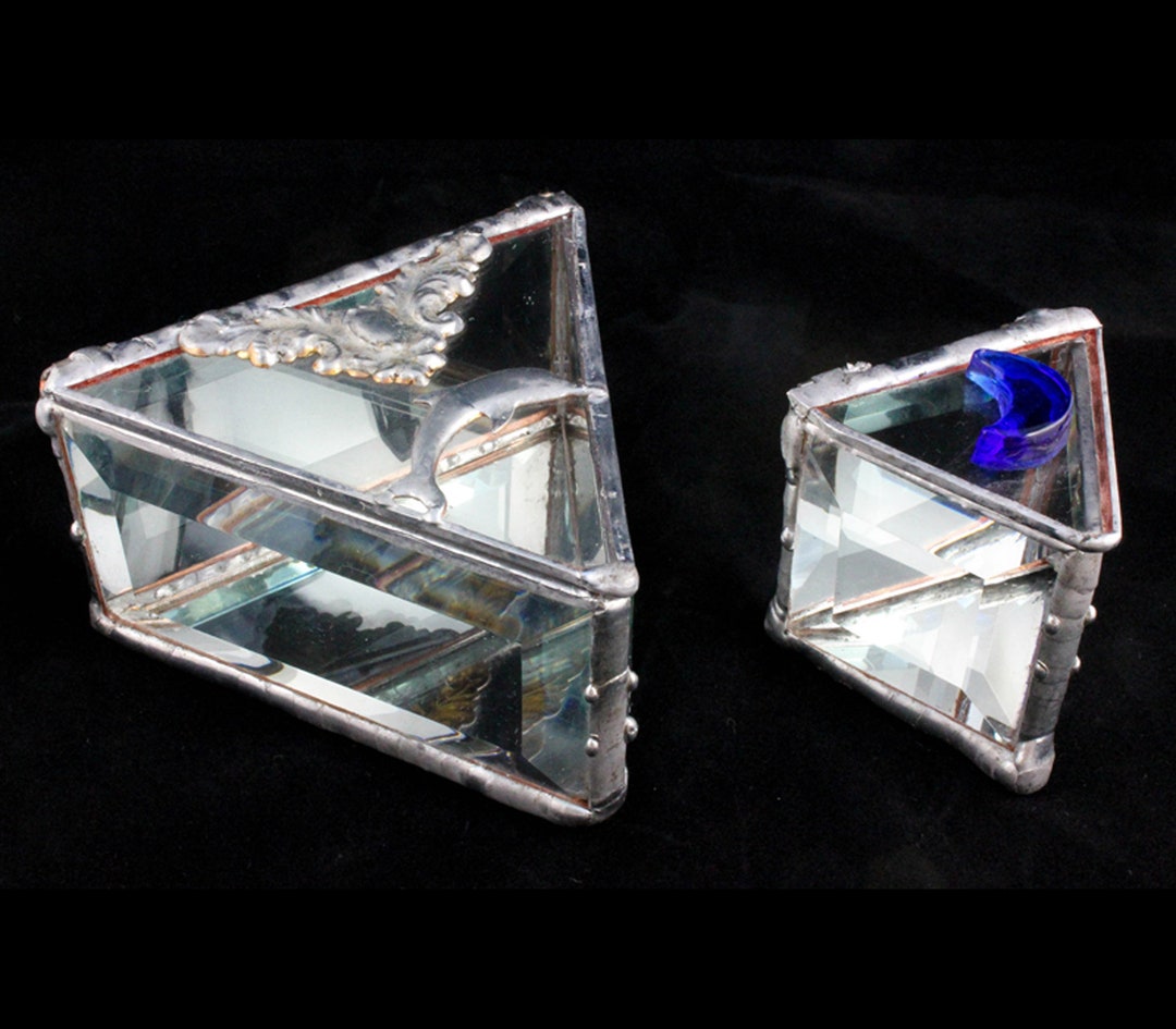 Triangular Jewelry Box Triangular Jewelry Box - Etsy