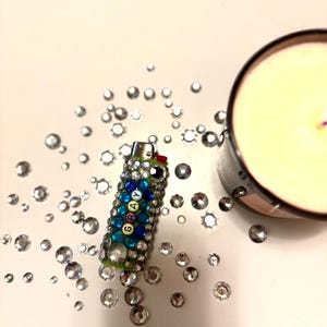 Gepersonaliseerde bedazzled aansteker