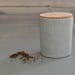 Grey Kitchen Canisters, Modern Ceramic Jar, Sugar Container, Pottery Canisters, Storage Box With lid, Spice Storage Boxes, Kitchen Gifts