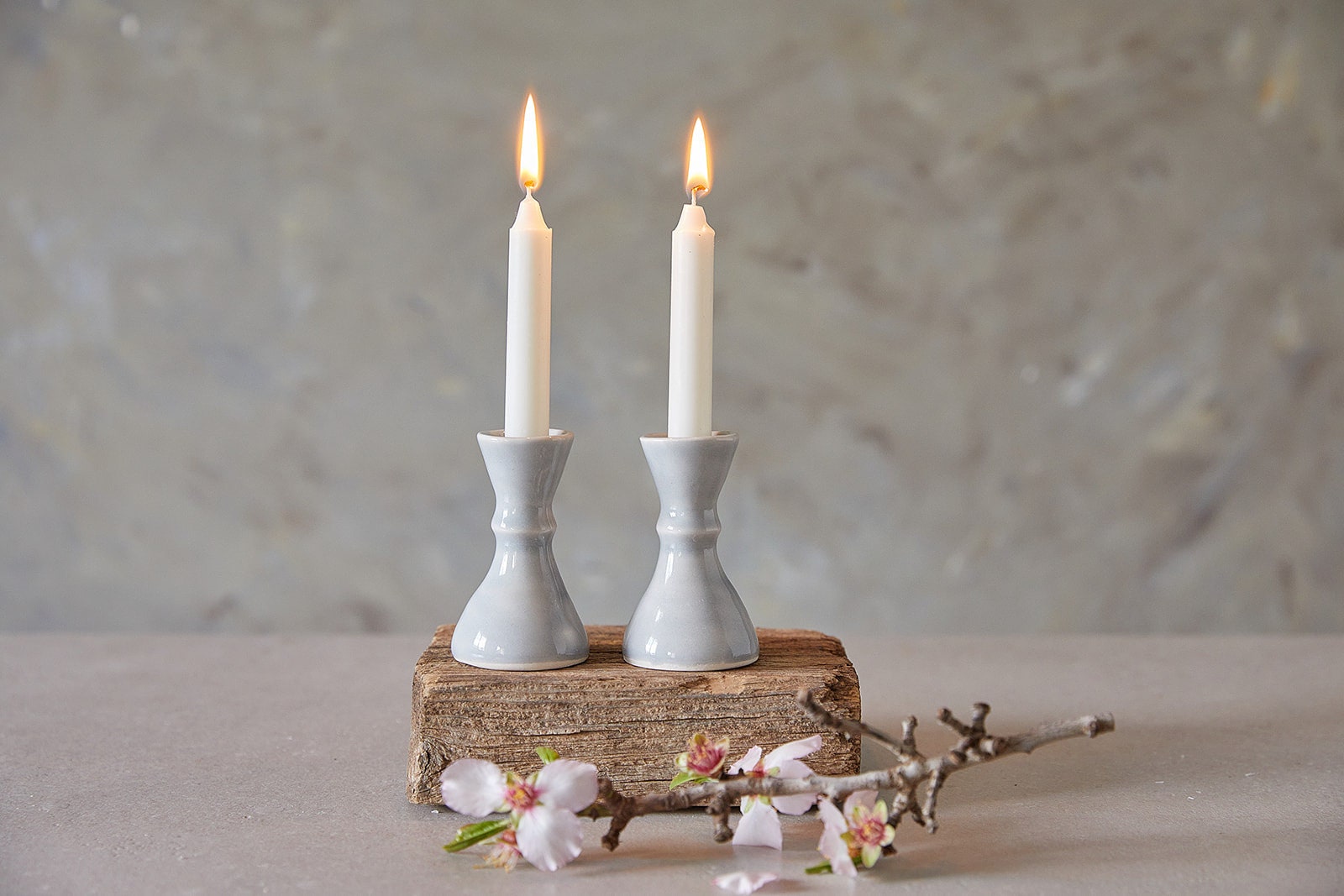 Pottery Candlestick Ceramic Candle Holders Jewish Etsy UK