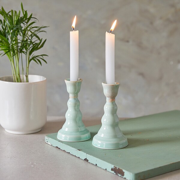 Ceramic Candlesticks Etsy