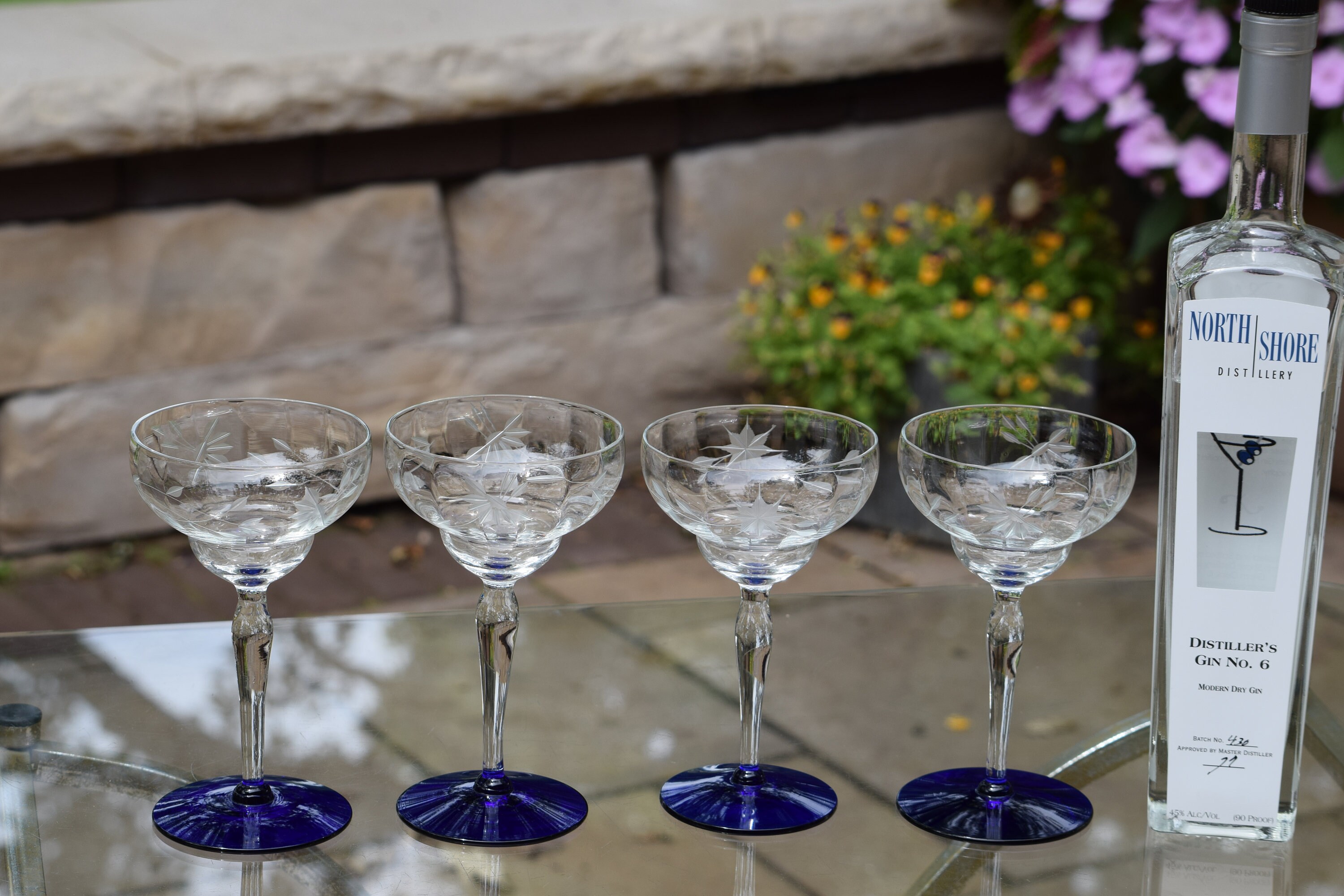 Personalized Engraved Margarita Martini Brandy Glasses