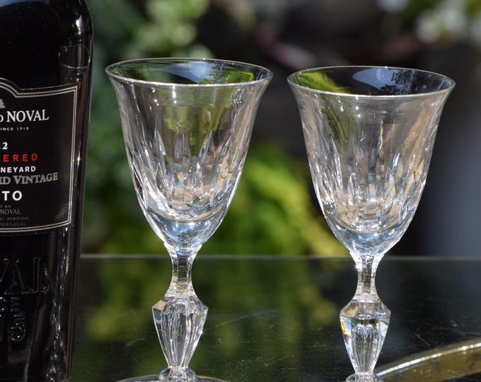 Vintage Tiffin Franciscan Port Wine Glasses, 1960s Cordial Glasses, Set of 4