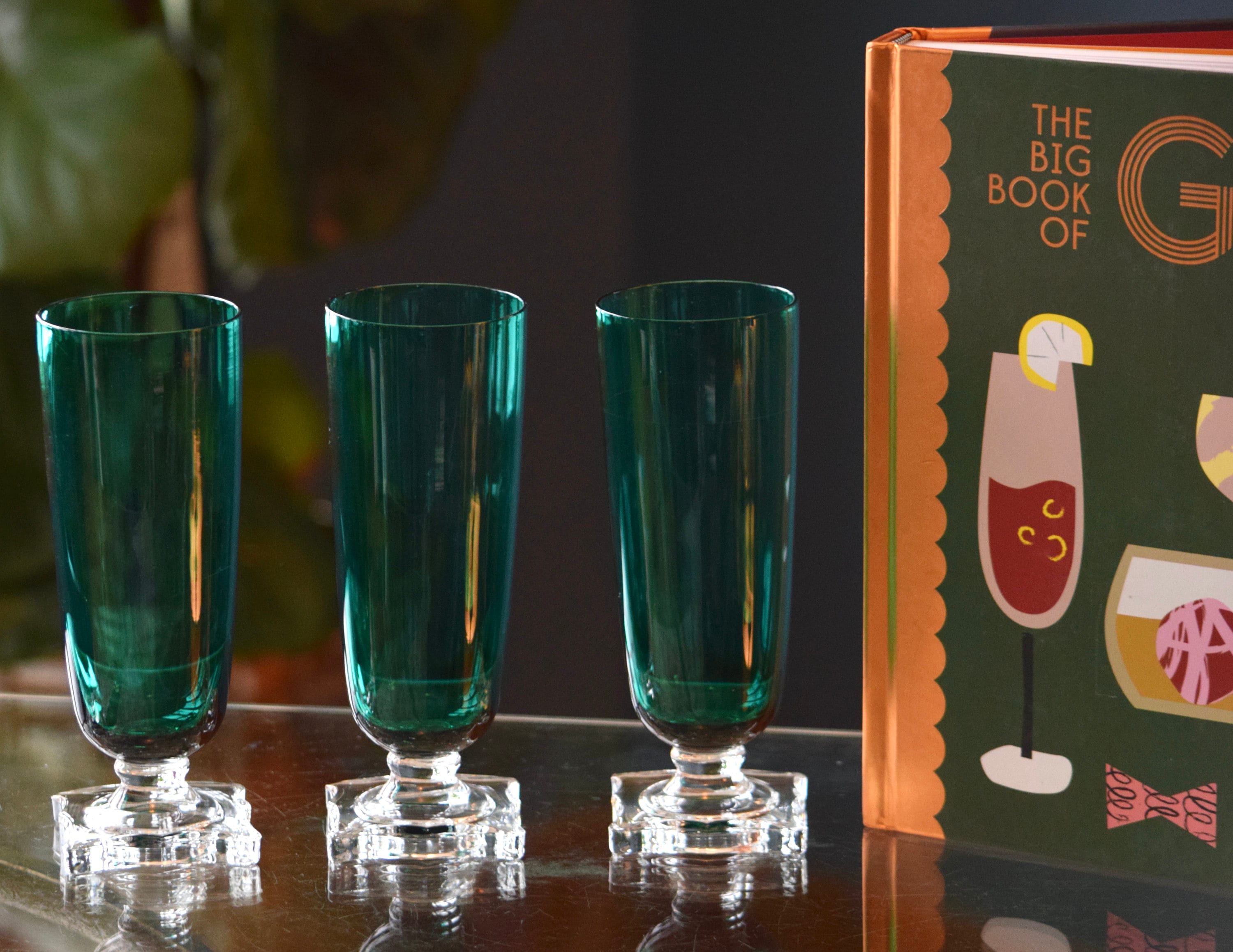 Tall Cocktail Glasses Set of 4