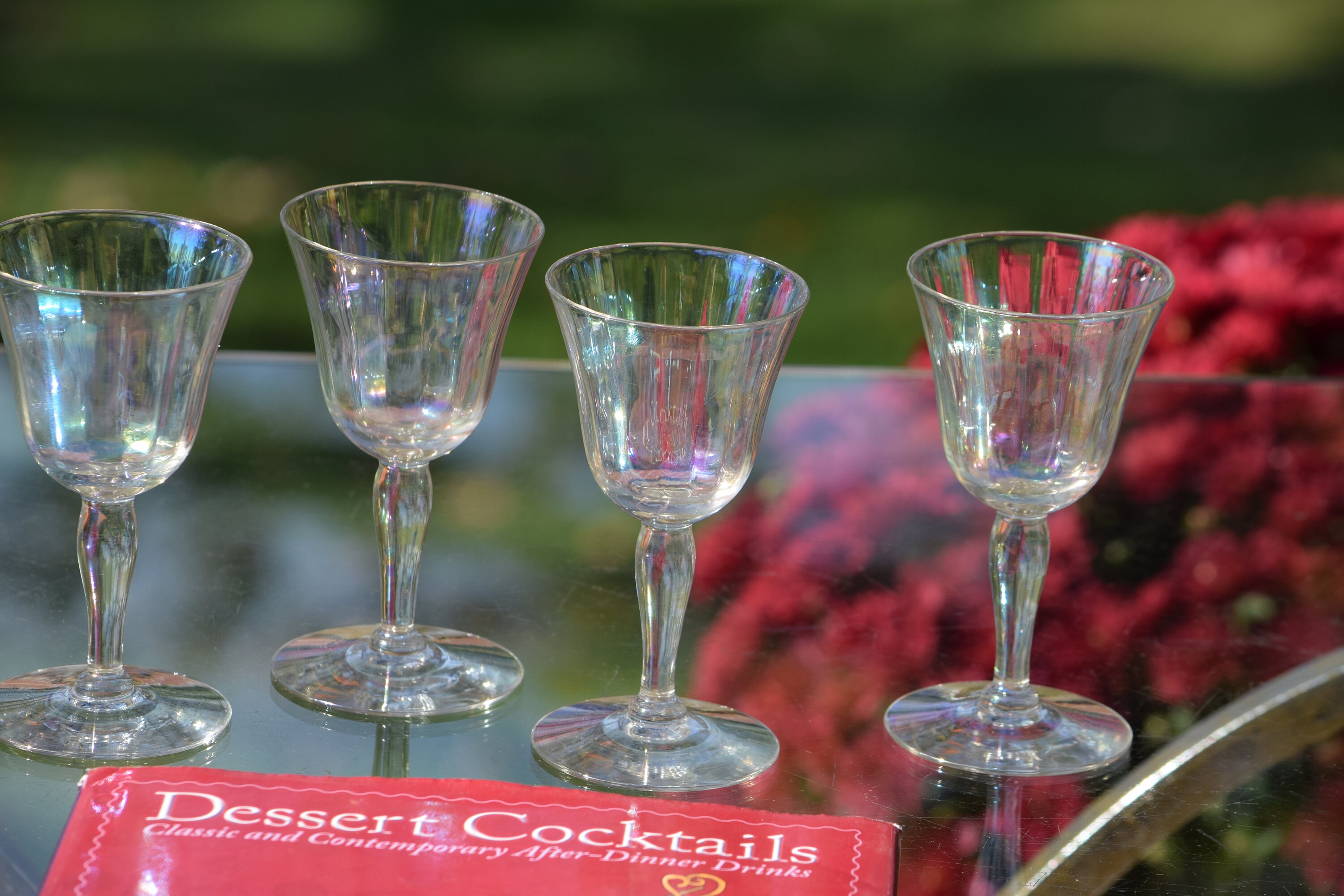 Short Drink Crystal Glasses - Set of 2