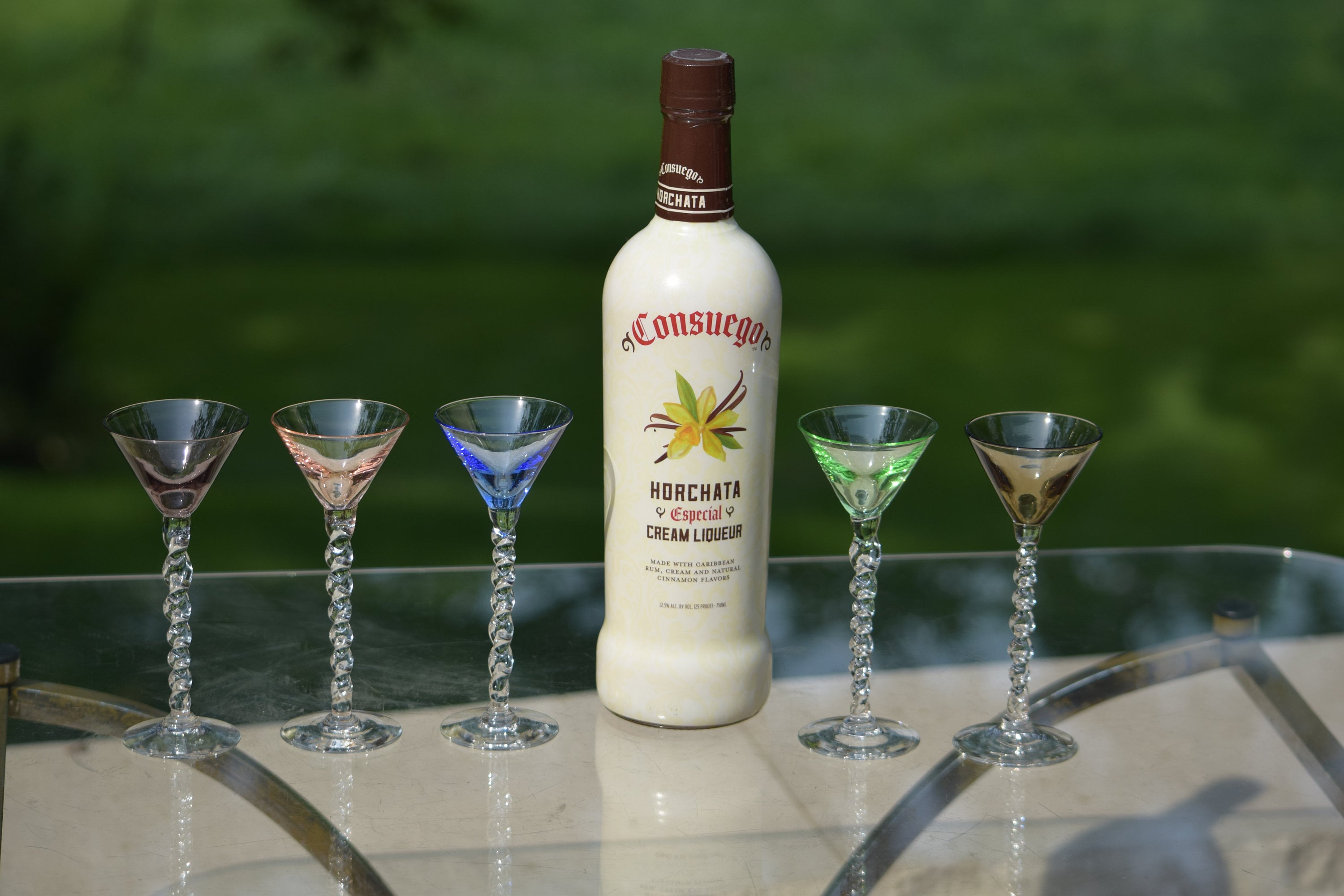 Art & Collectibles Five Vintage Colorful Liqueurs or Cordials Twisted