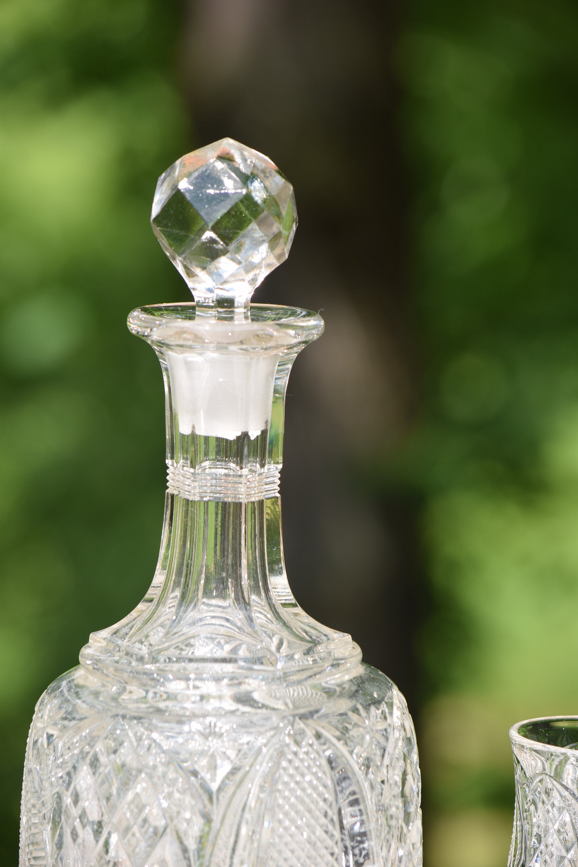 wine and liquor decanters