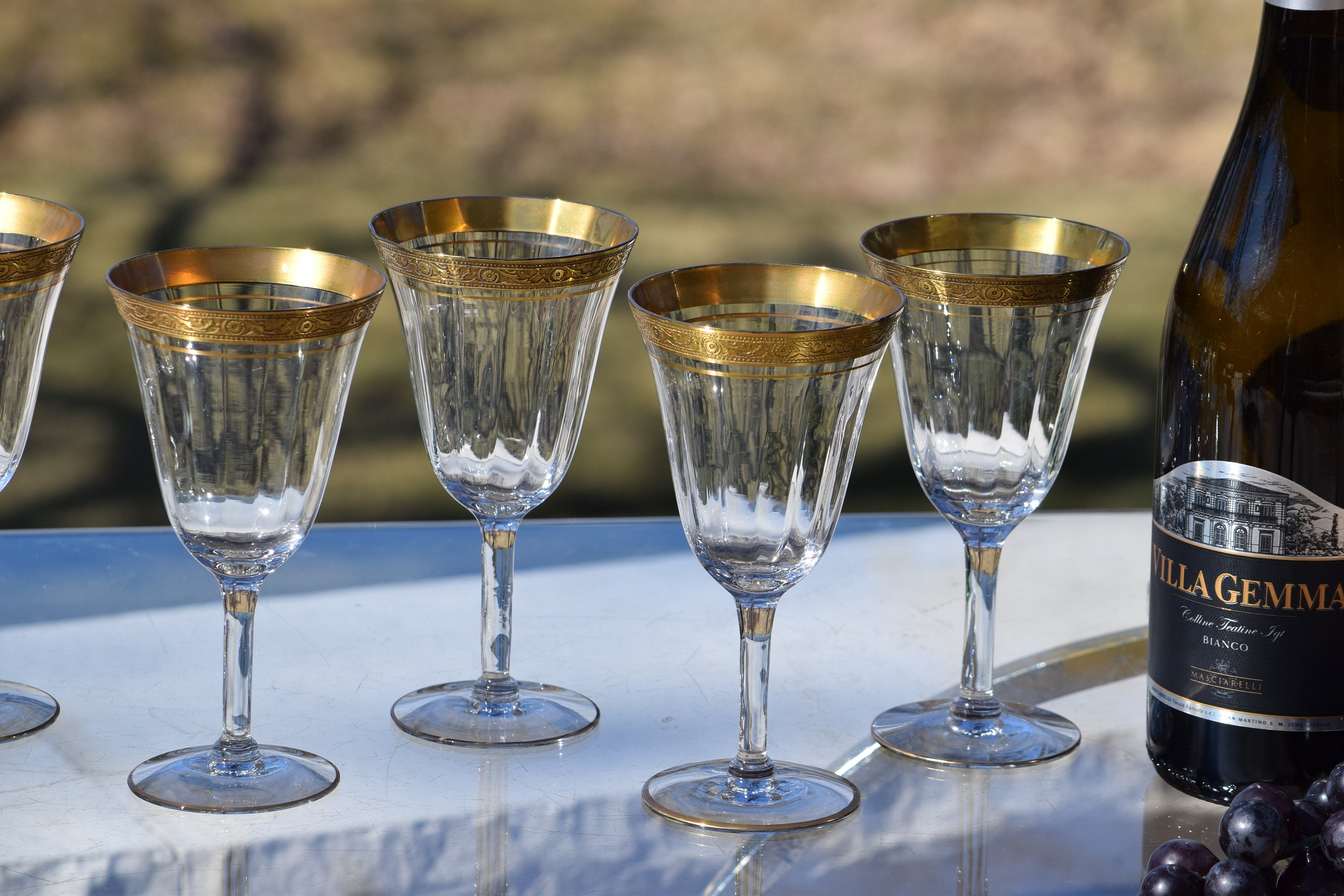Italia wine glasses deals