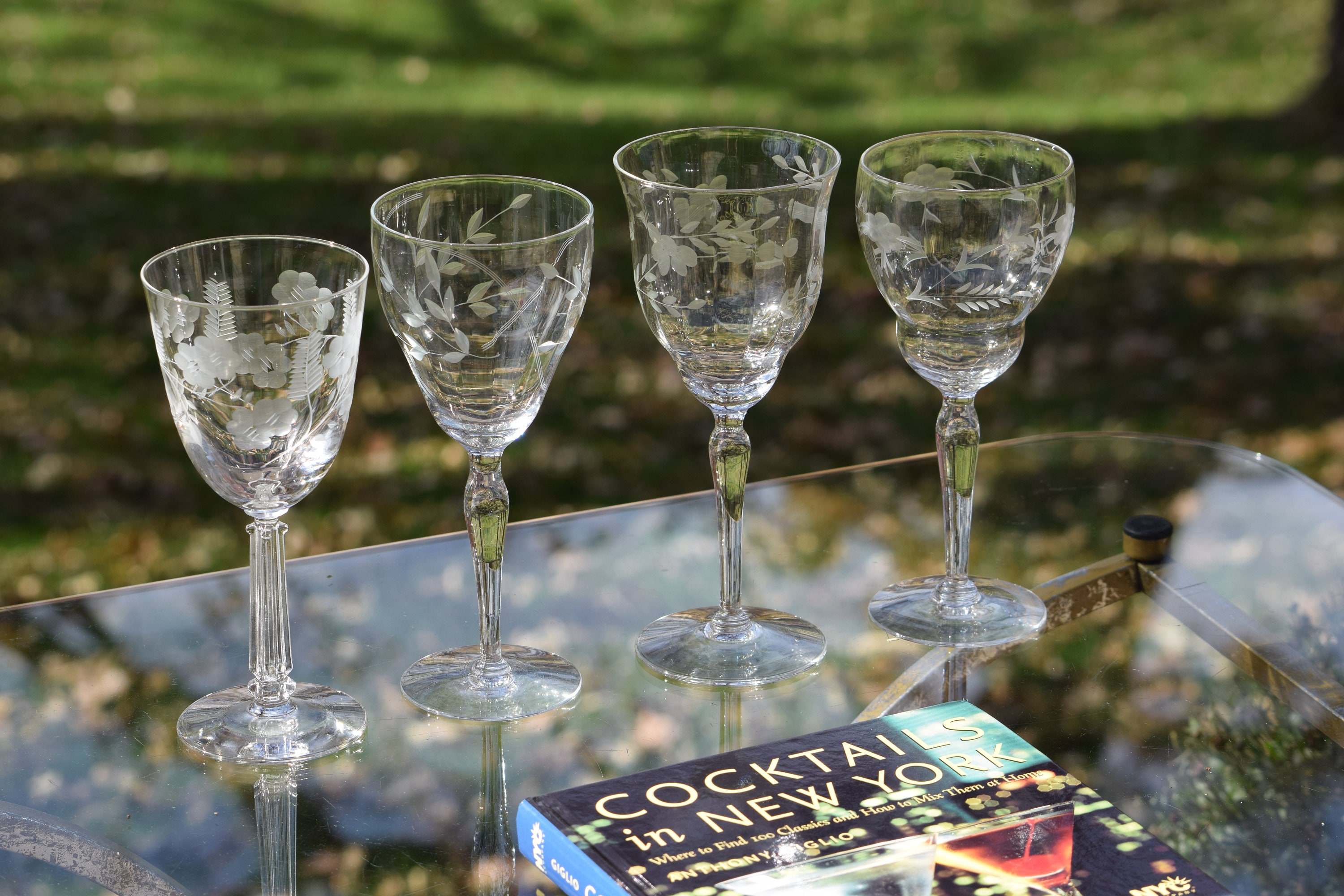etched wine glasses etched wine glasses