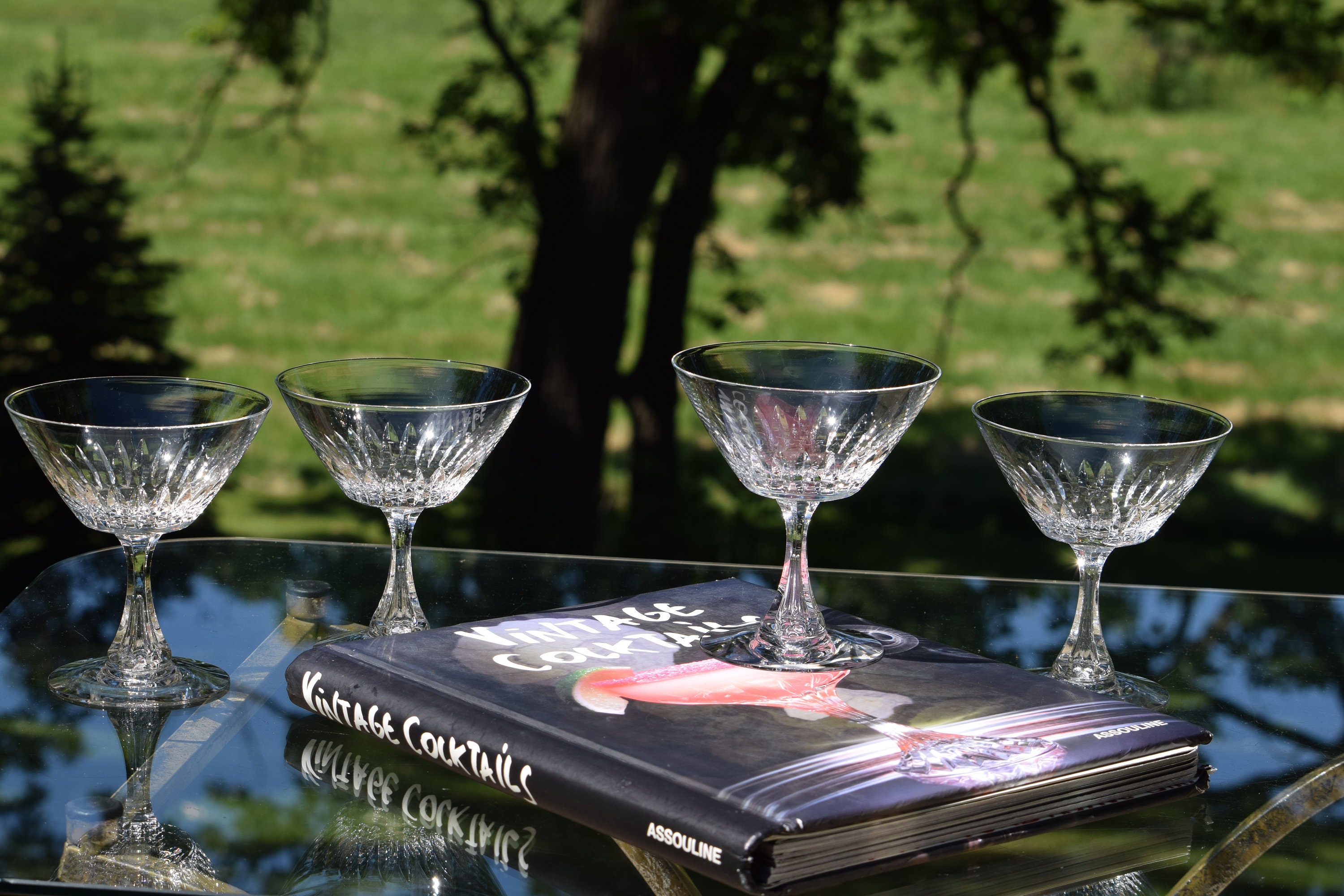 Crystal-Stemmed Cocktail Glasses – Greatfool