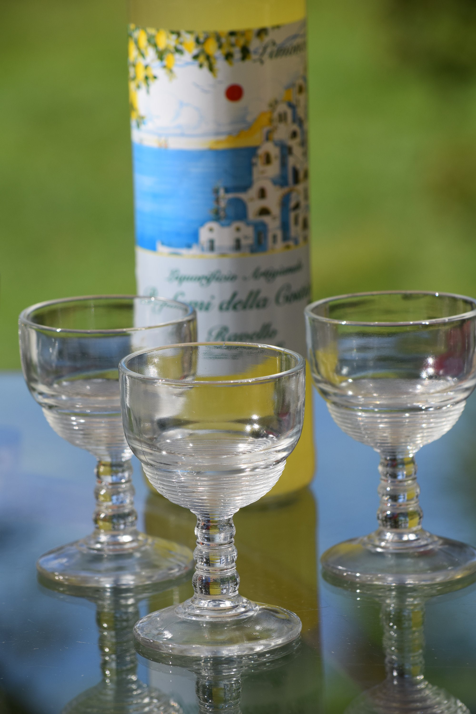 5 Vintage Wine Cordials ~ Liqueur Glasses, 3 oz After Dinner Drink  Cocktails Glasses, 3 oz Aperitif Dessert ~ Liqueur ~ Limoncello Glass