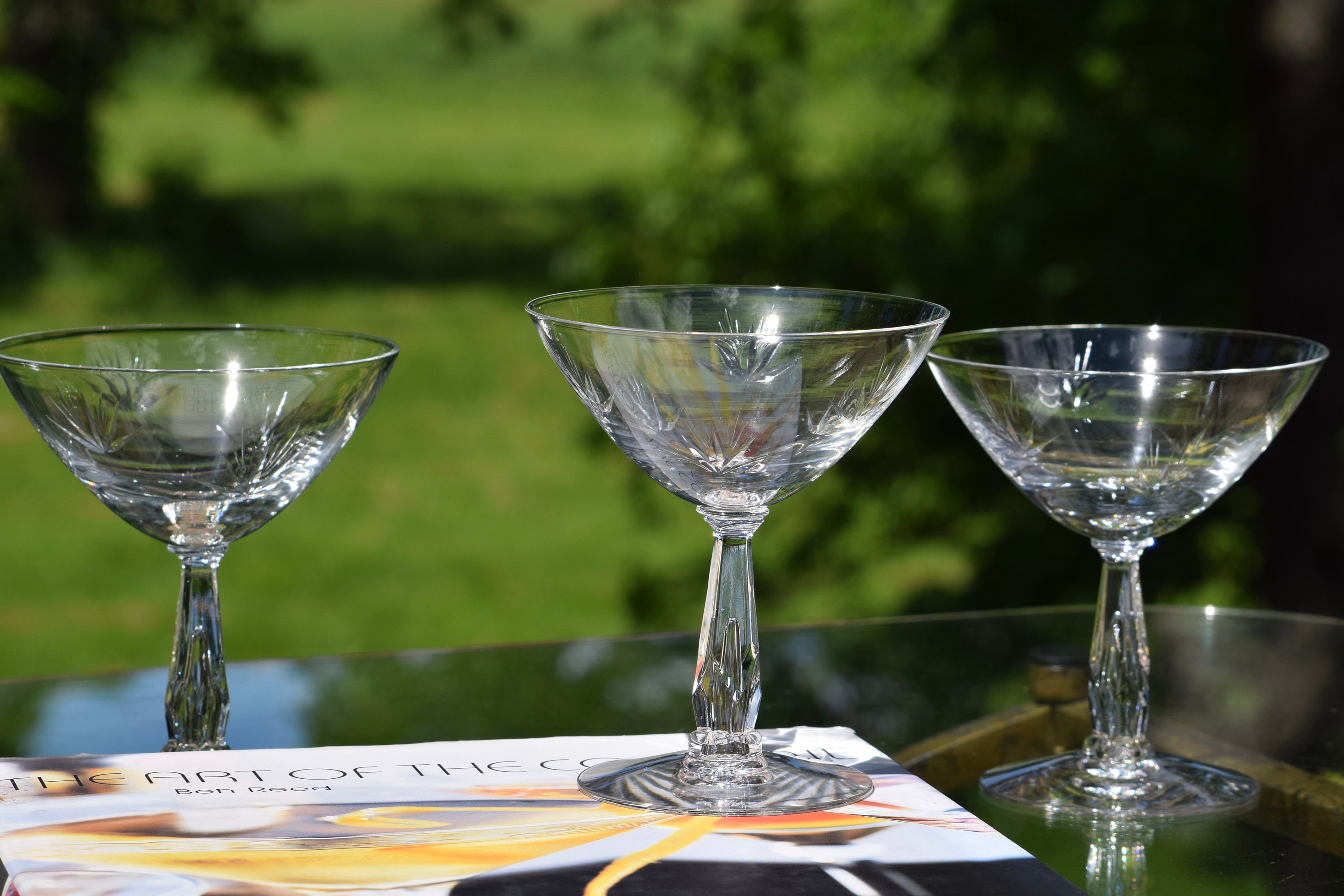 Crystal-Stemmed Cocktail Glasses – Greatfool