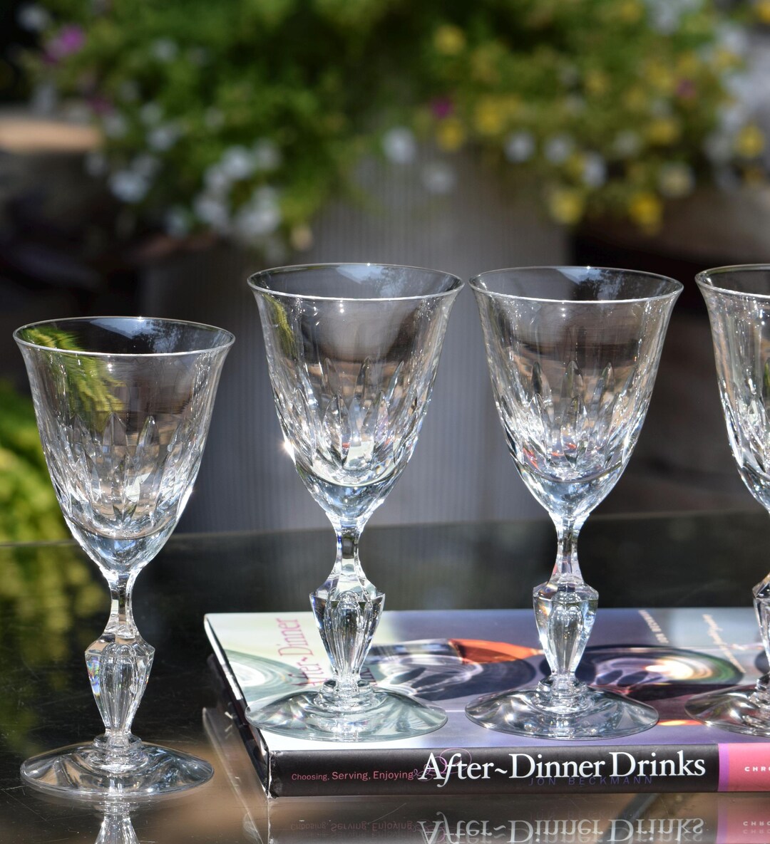 Port Diffin SIP Your Ports in STYLE! 4 Vintage Port Wine Glasses ~ Cordial, Tiffin ...