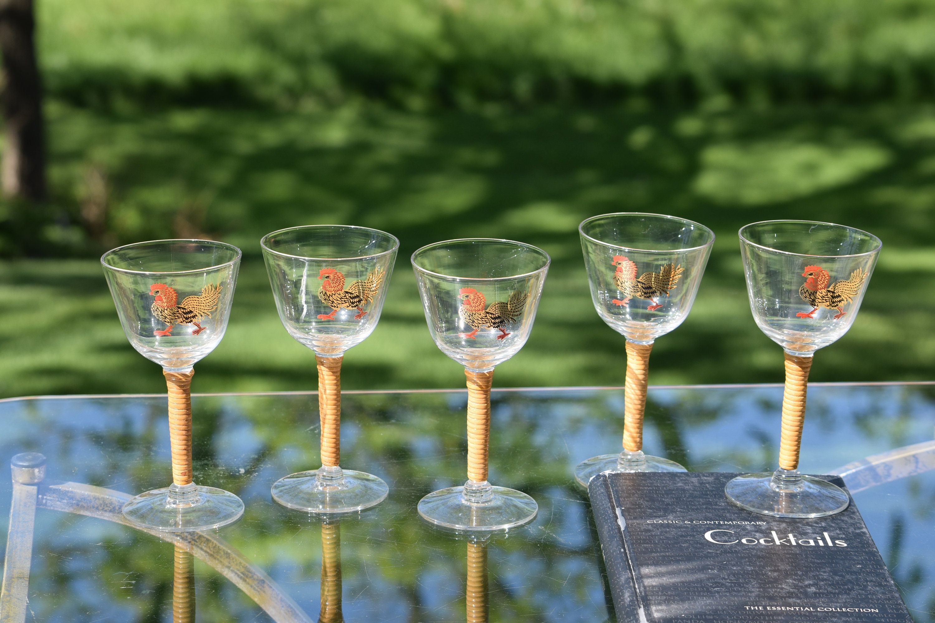 Hand Crafted Short Martini Glasses