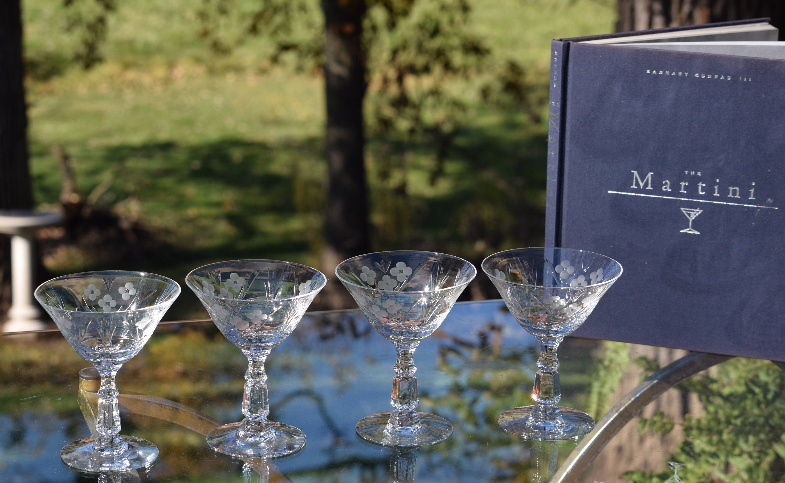 Etched Acrylic Cocktail Martini Beverageware – Davis Designs