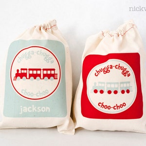 Train Party, Train Favor Bags, Train Party Favor Bags, Train Personalized Favor Bags, Train Bags, Train Party Favors, Train Gift Bags