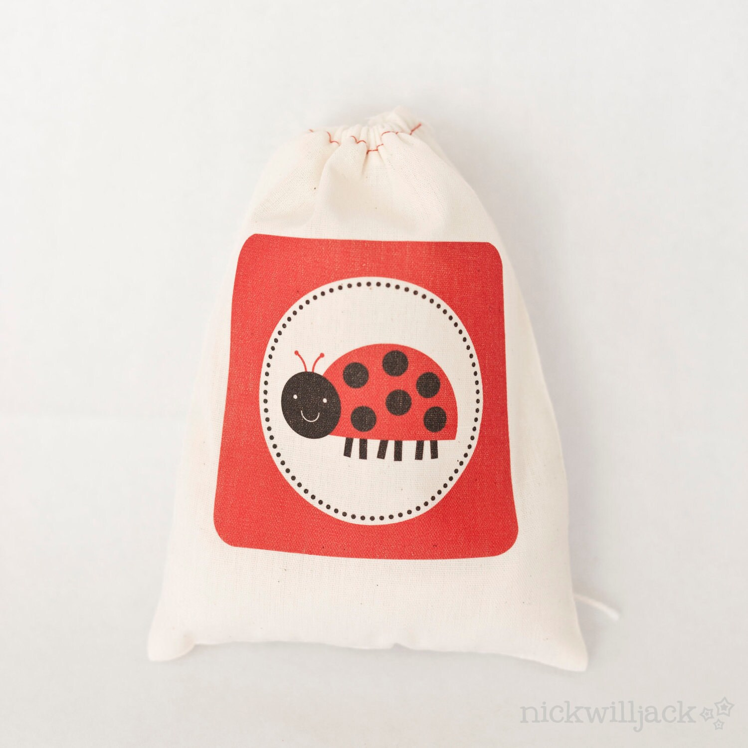 Ladybug Favor Bags Ladybug Party Favor Bags Ladybug Favor Etsy