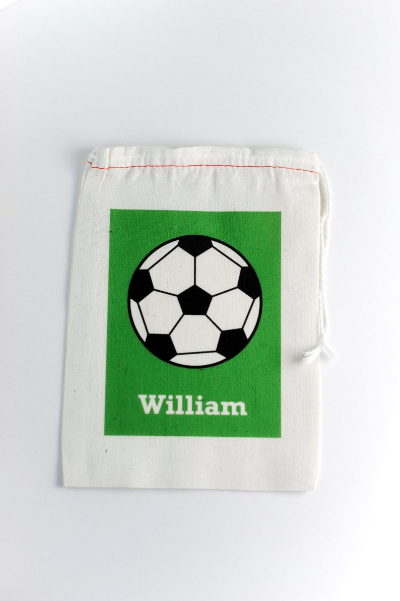 Soccer Favor Bags Soccer Party Favor Bags Soccer Etsy