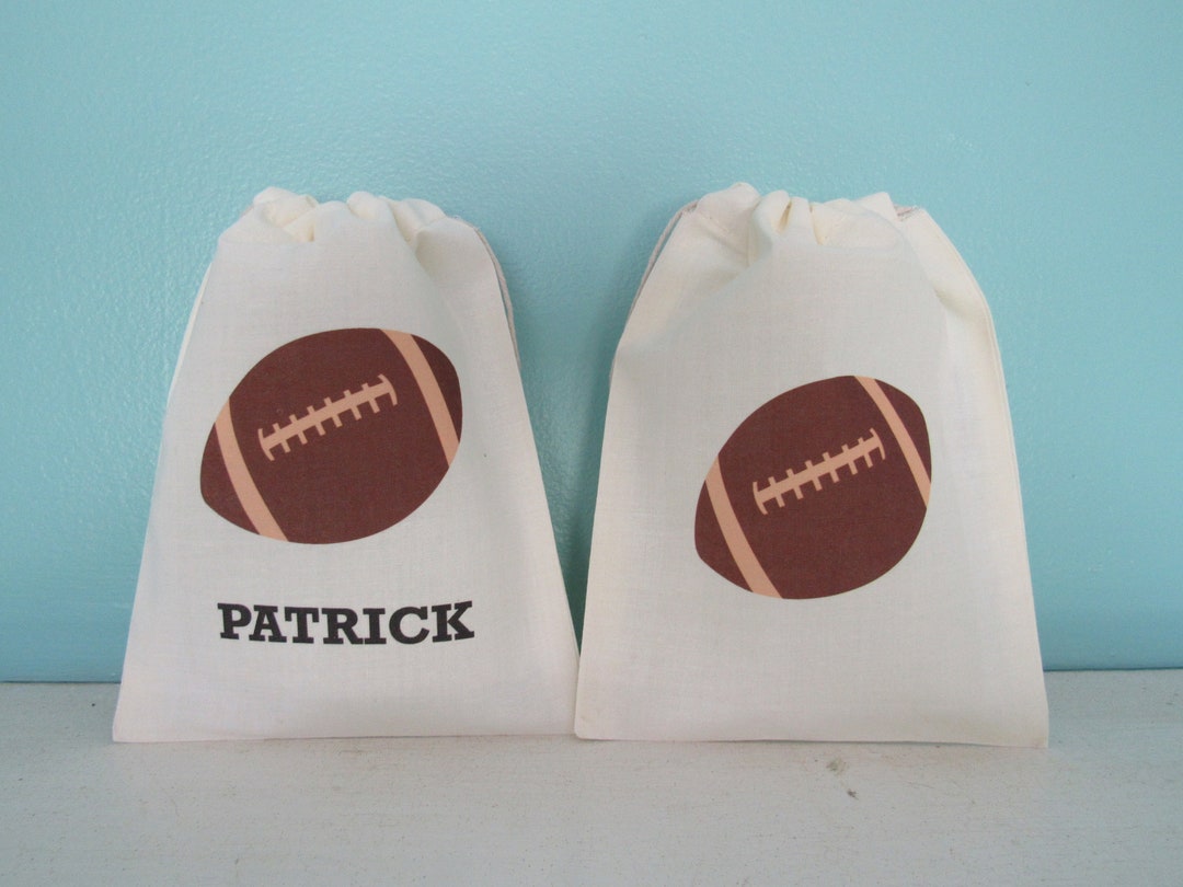 Football Party Football Favor Bags Football Personalized Etsy