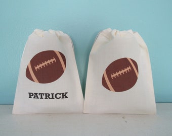 Football Party, Football Favor Bags, Football Personalized Favor Bag, Football Party Bags, Football Birthday Bags, Football Favors