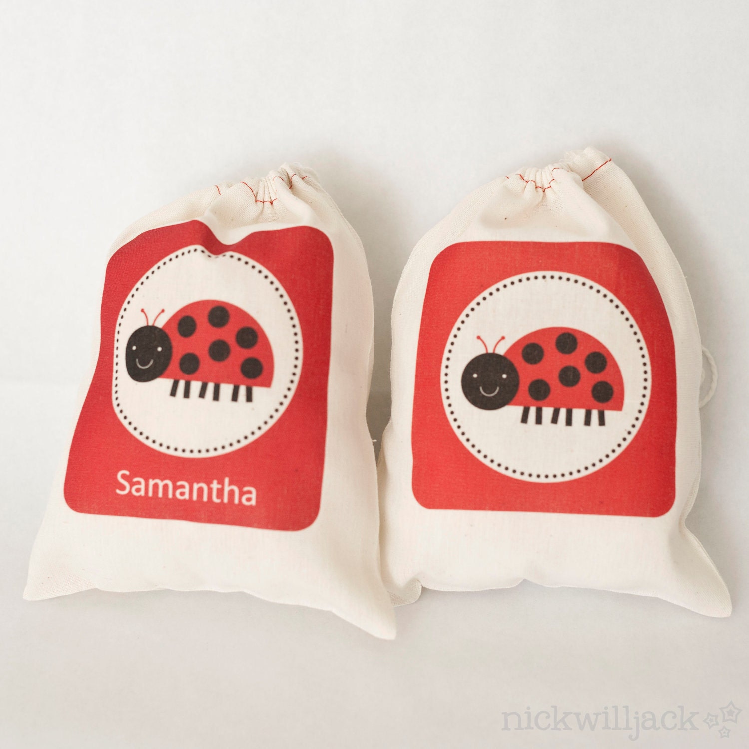 Ladybug Favor Bags Ladybug Party Favor Bags Ladybug Favor Etsy