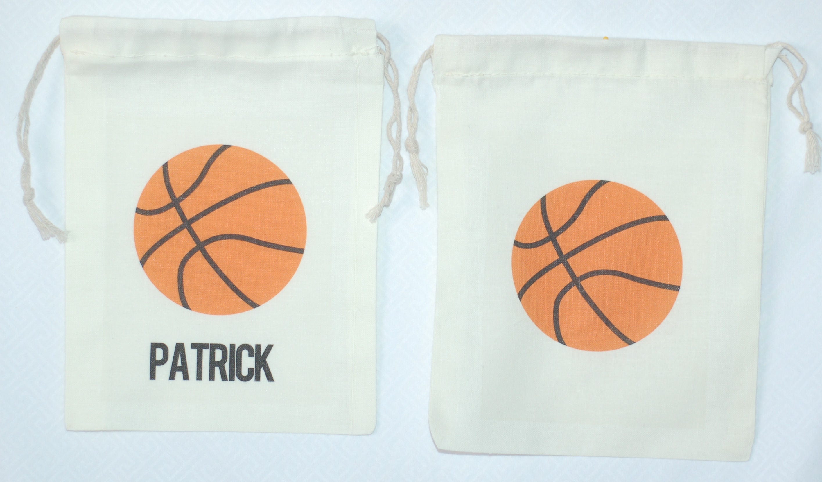 Basketball Favor Bags Basketball Bags Basketball Party Bags Etsy